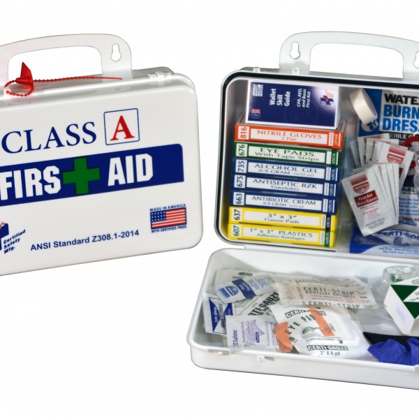 2015 ANSI OSHA Class A First Aid Kit 16 Unit Poly LifeSavers, Inc.