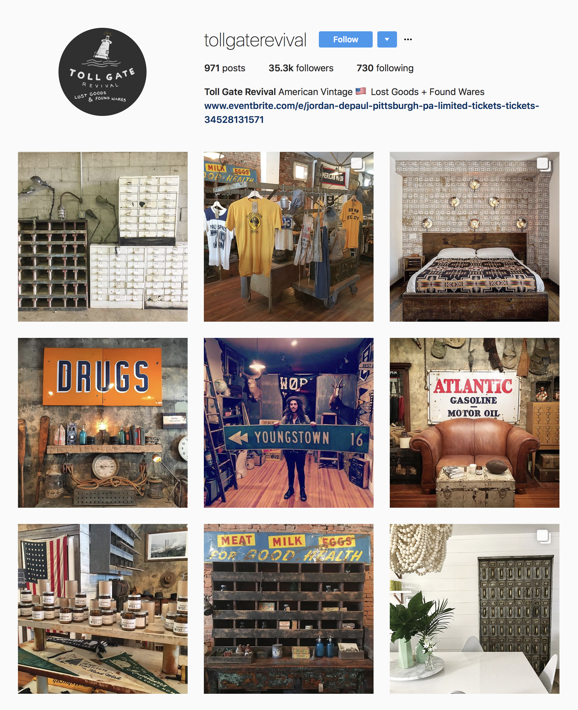 toll gate revival instagram inspiration