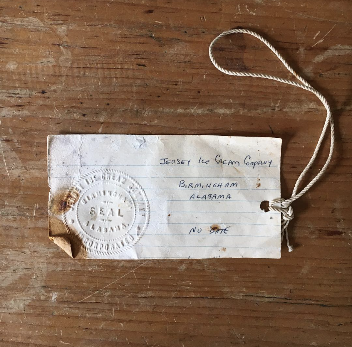 Jersey Ice Cream Company Stamp