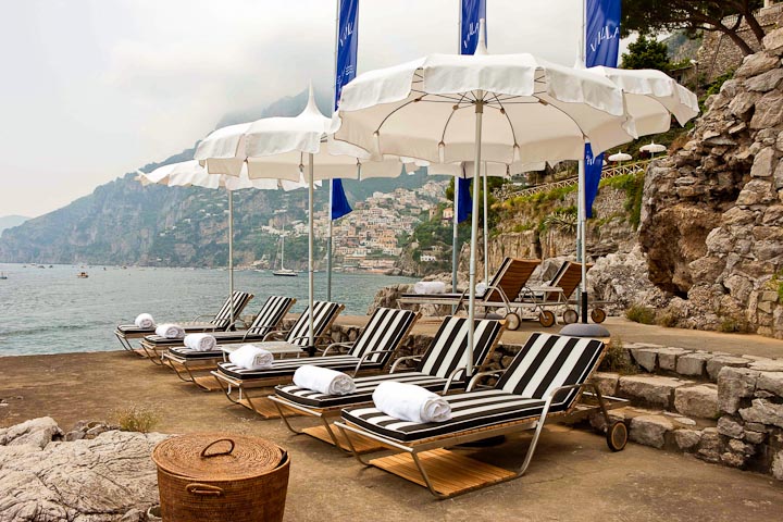 Relax along the waterfront of the Treville resort