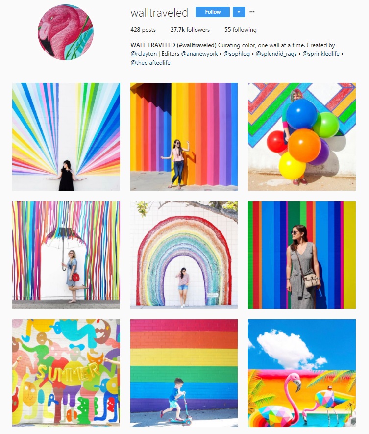 color Instagram inspiration