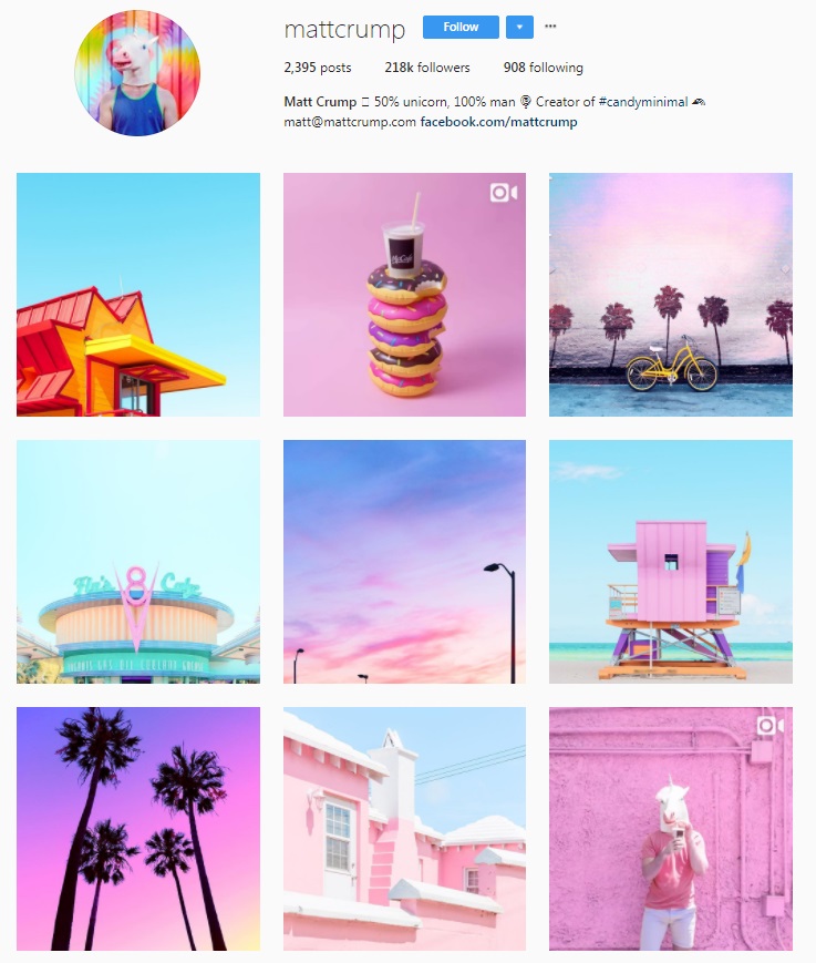 color Instagram inspiration