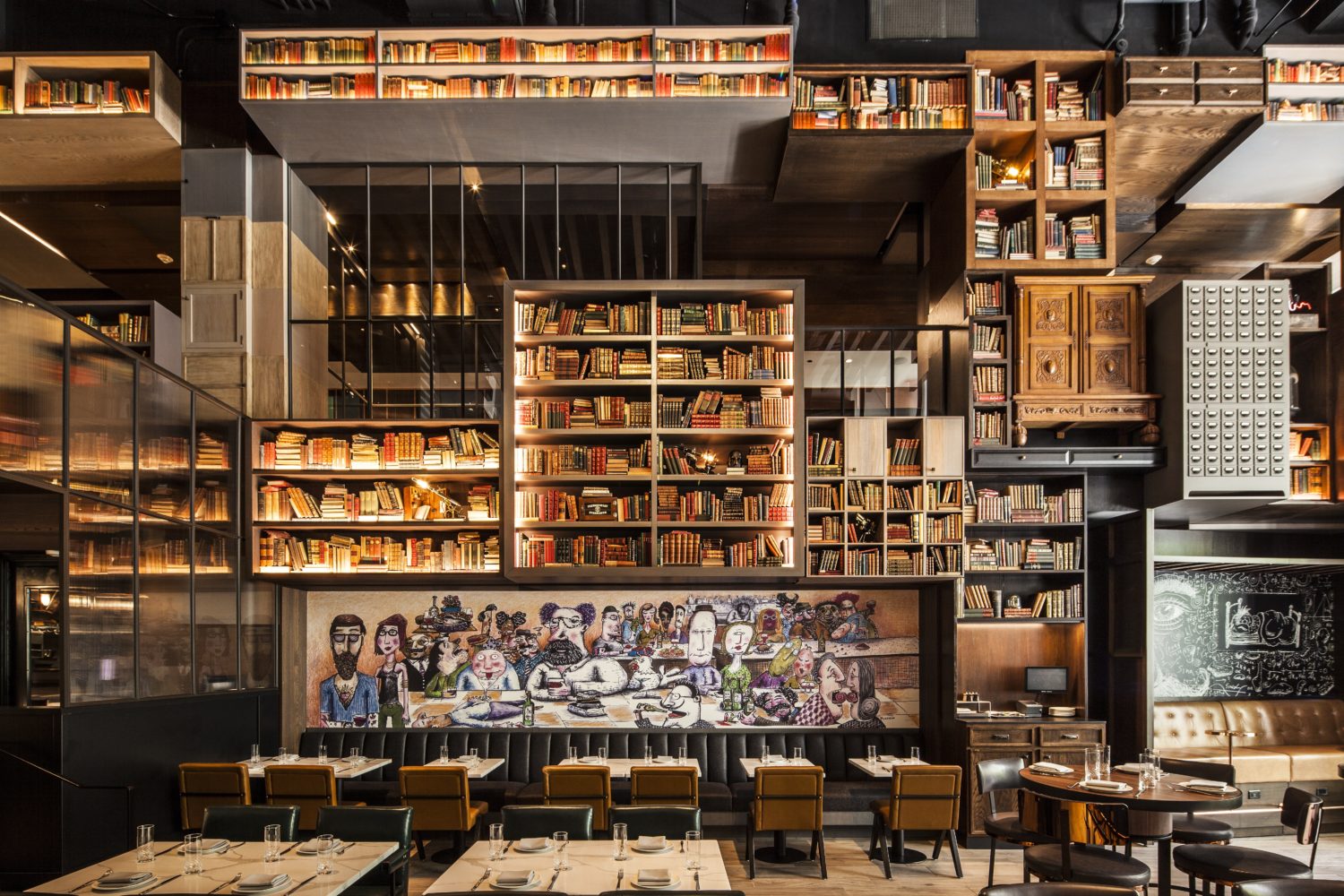 Hotel EMC2 The Albert Restaurant - Michael Kleinberg Photography 