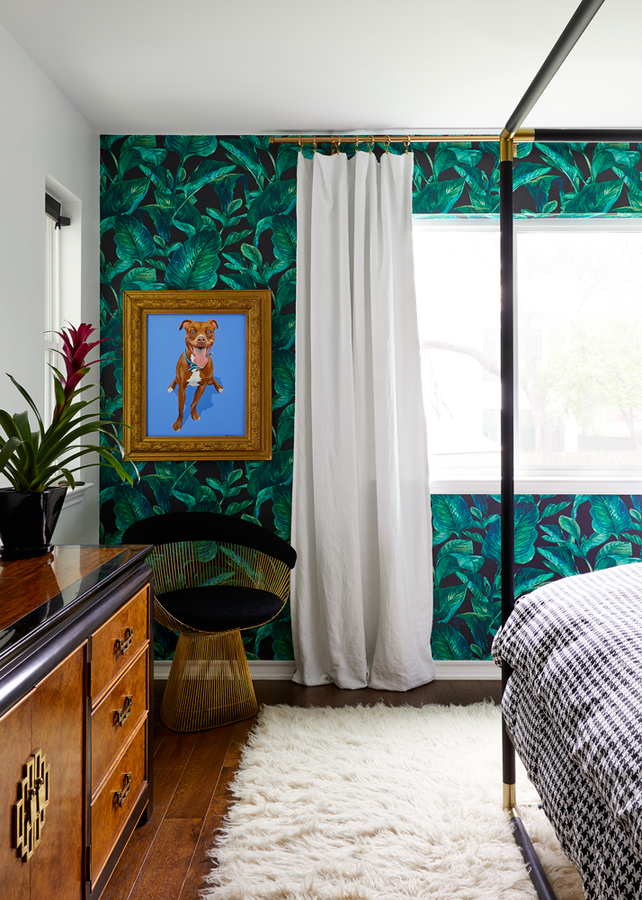 Jennifer Fisher East Austin Home: Bedroom 