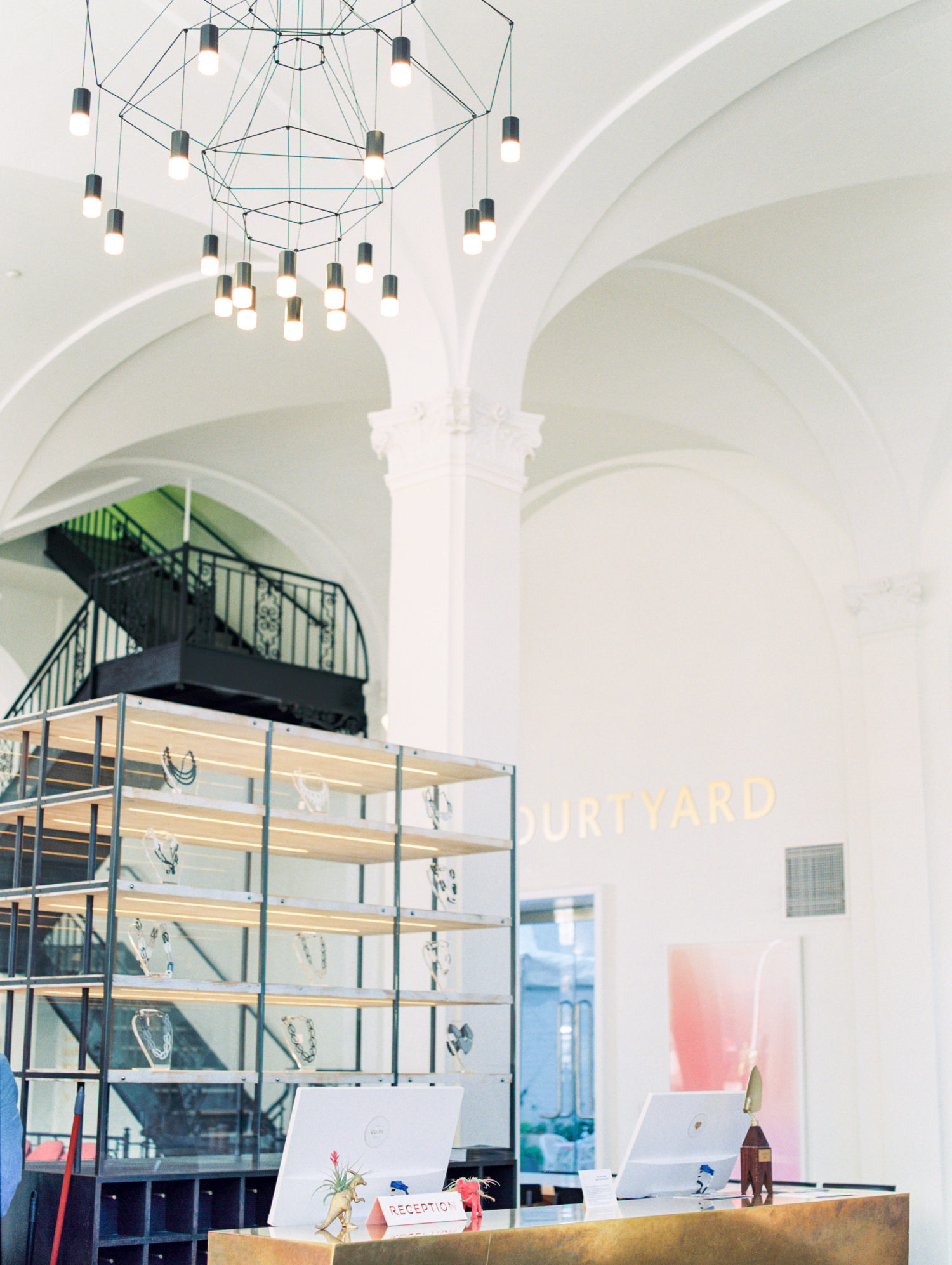 Quirk Hotel Classic Architecture, Modern Art