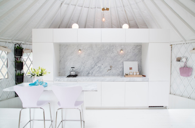 Luxury Yurt in Jackson Wyoming All done Elliyah