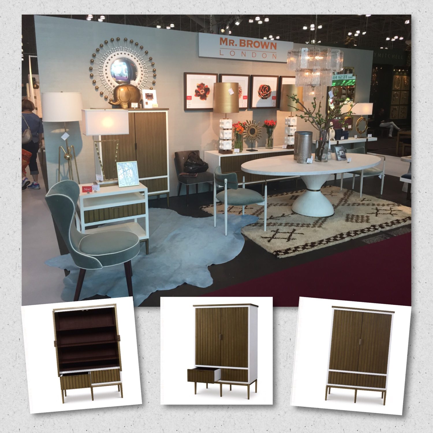 Mr. Brown London - Naples Bar Cabinet