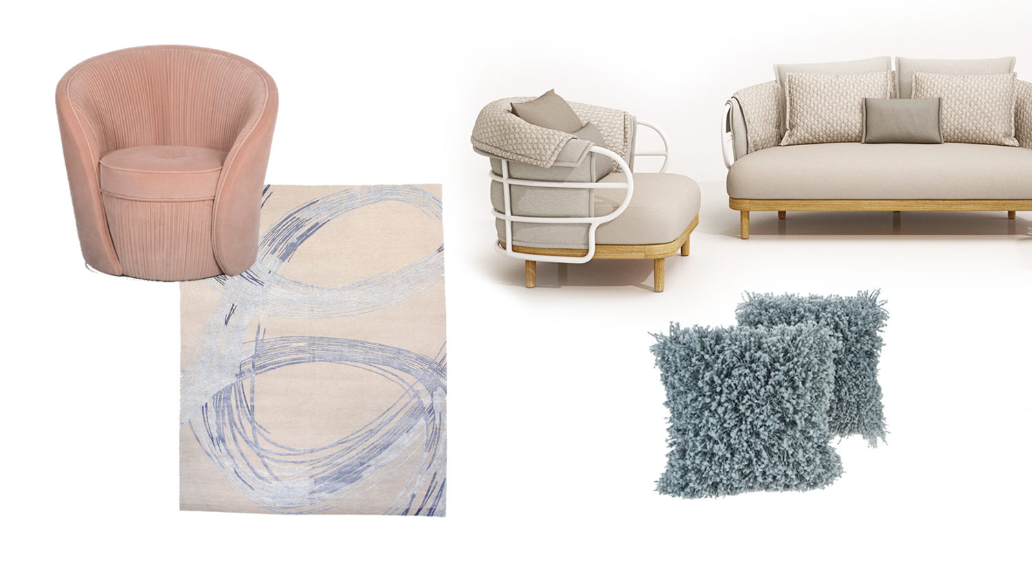 Wellness Trend: Soft Comfort Product Collage