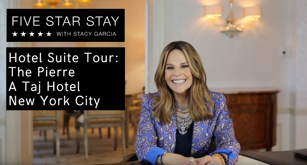 Stacy Garcia: Five Star Stay: The Pierre, A Taj Hotel