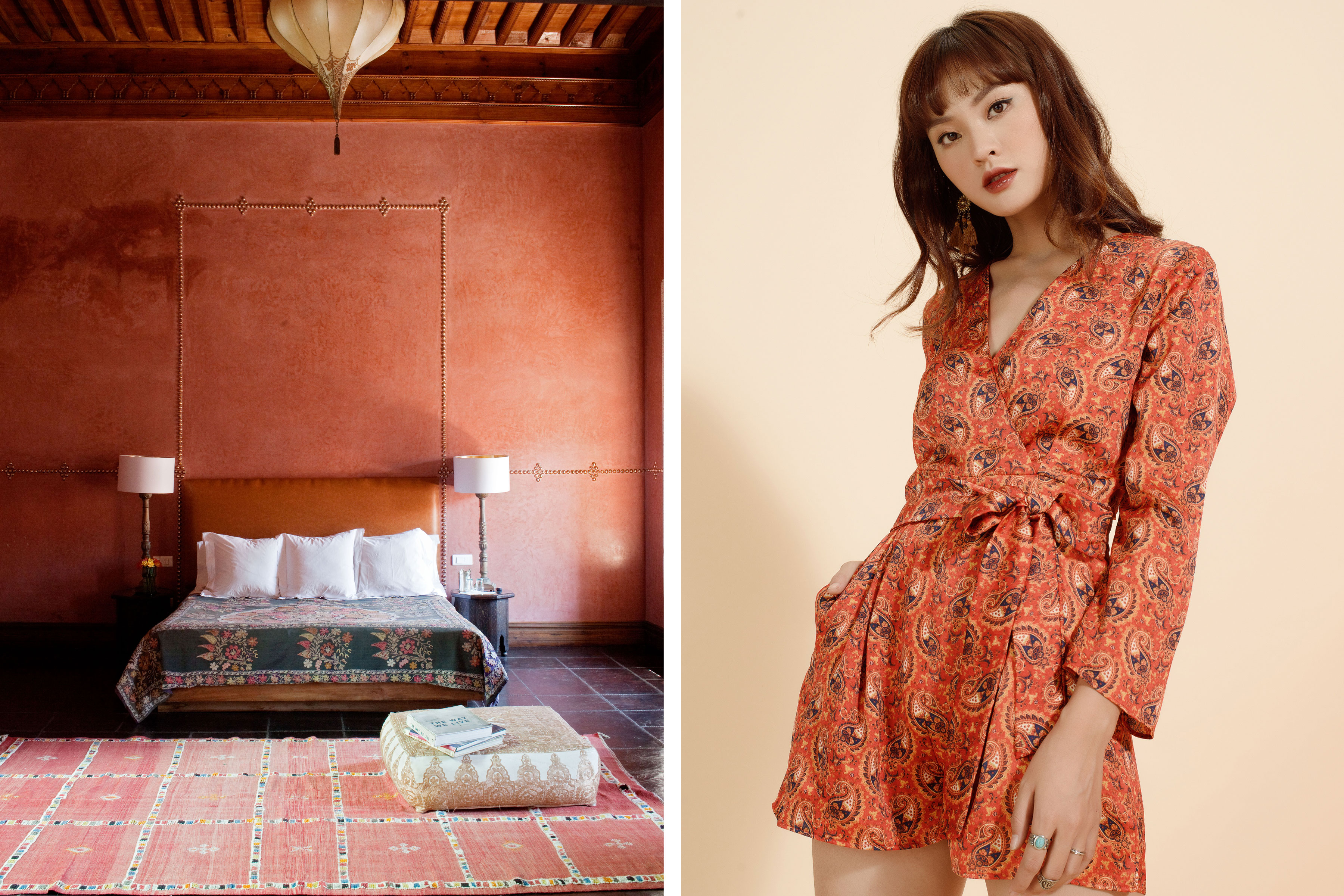 Left: El Fenn Right: Photo by Kipa Chan via unsplash