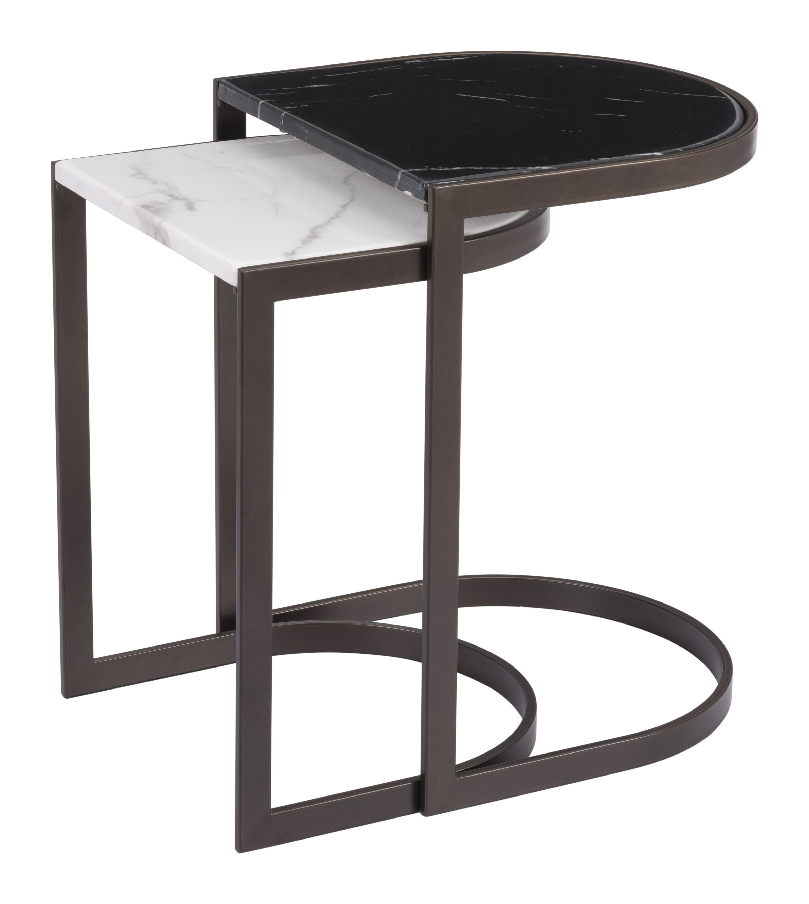 Life-Styled by Stacy Garcia_Furniture Lighting & Decor_Zuo Modern Stanton Nesting End Tables