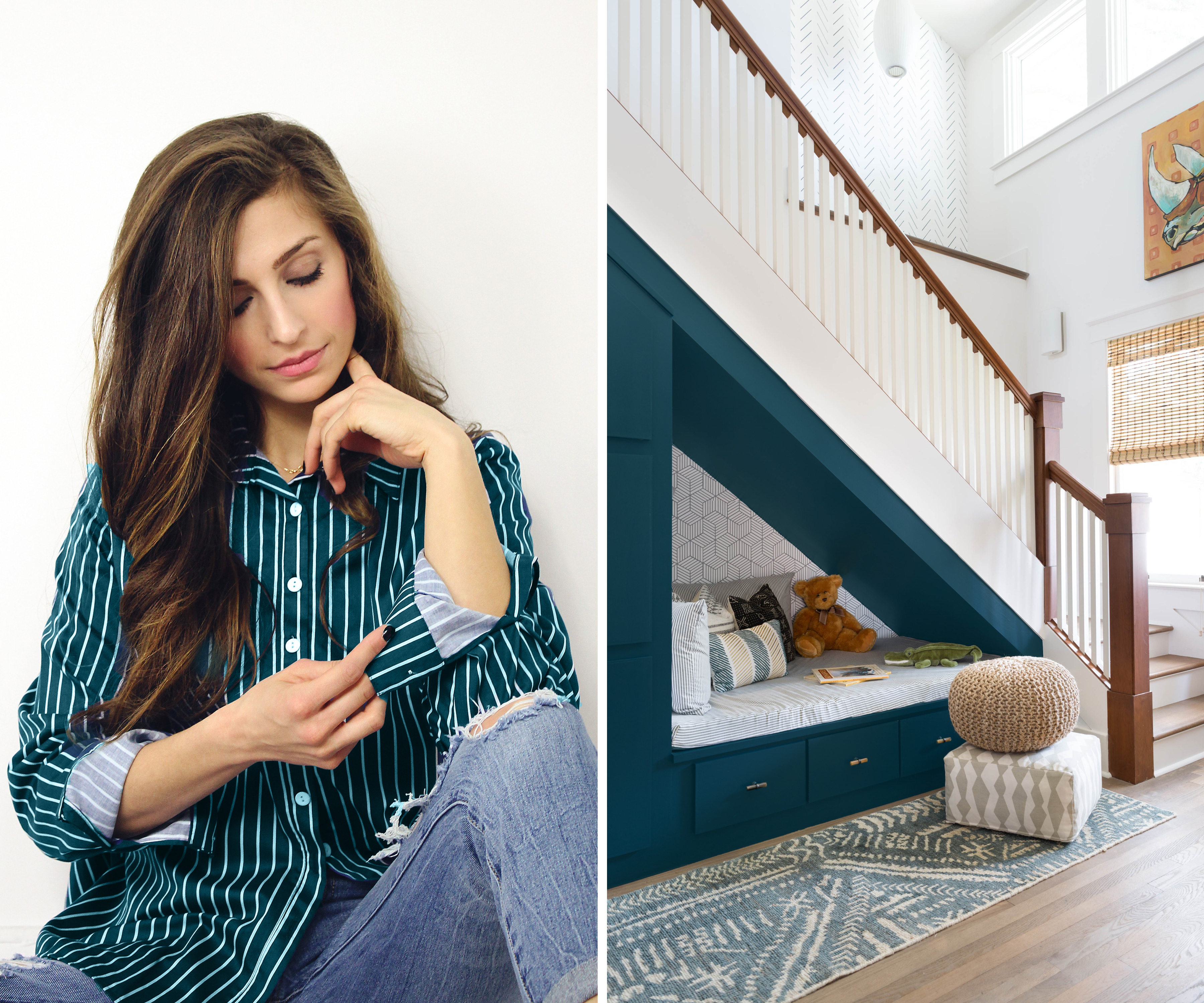 Life-Styled by Stacy Garcia_Color Crush: Zeus_Left: Apostolos Vamvouras via unsplash Right: JLV Creative Photo by Reagen Taylor