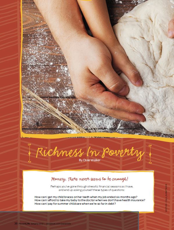Finding Meaning Session 5 Richness In Poverty