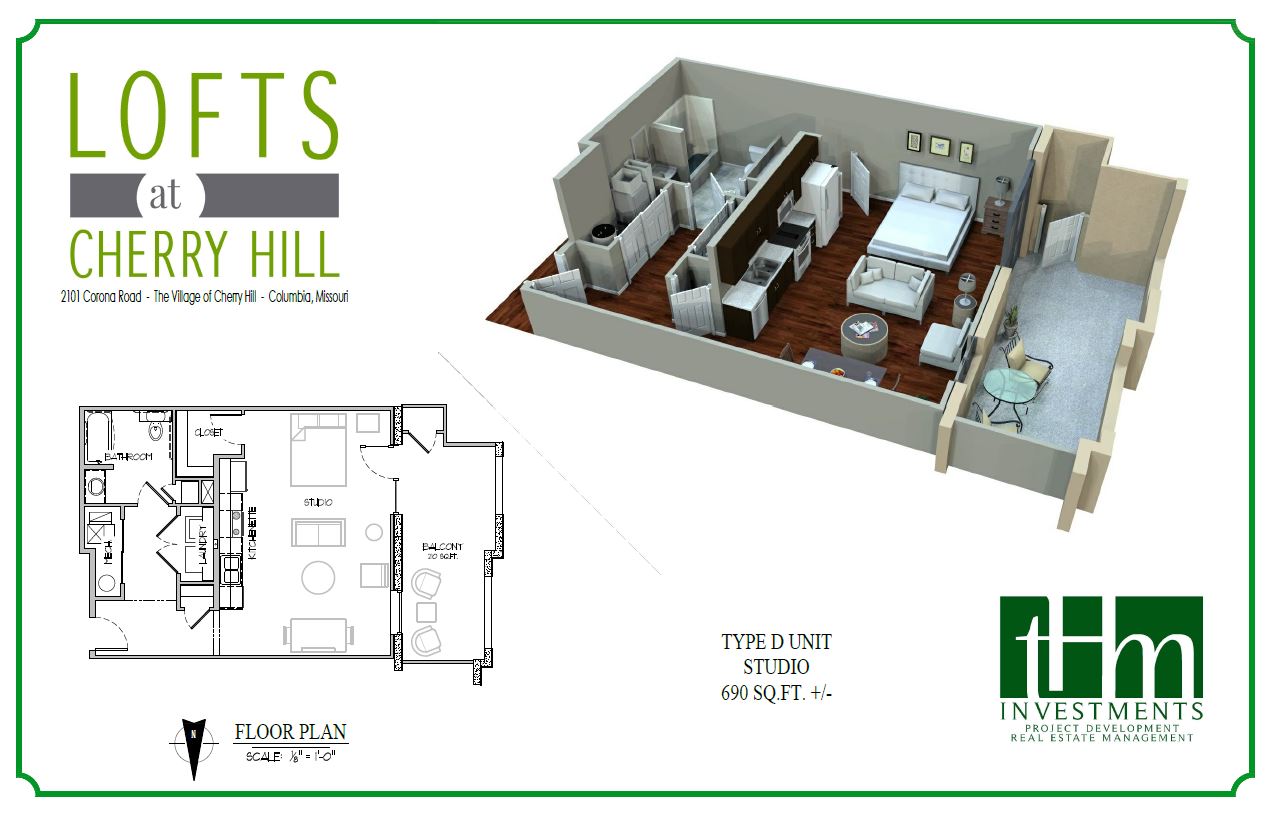 Apartments in Columbia, Mo The Lofts at Cherry Hill Luxury Apartments