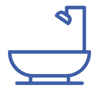 Bathtub installation or removal_web Bathtub icon
