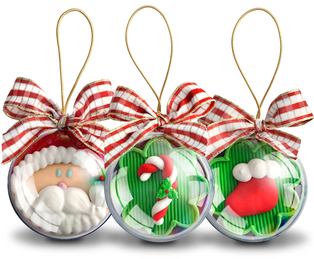 Bolas De Natal Da Decoracao Aos Chocolates