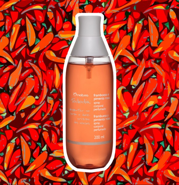 Desodorante colônia da linha Natura Tododia, de pimenta rosa e framboesa (R$ 54,90) 010616-pimentanarua
