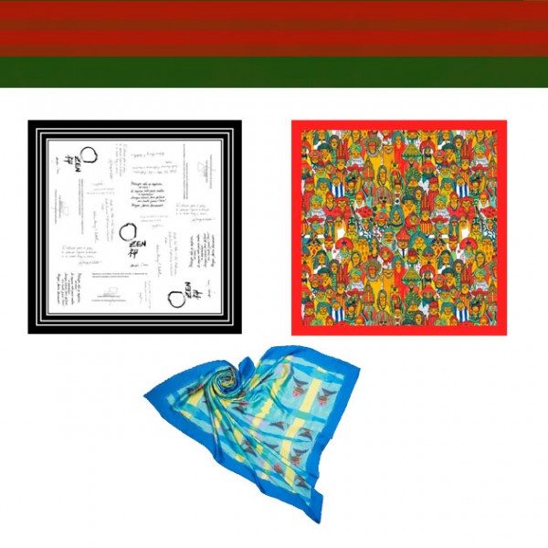 Já falamos por aqui do lenço Amigoh, uma iniciativa do Hospital Albert Einstein com a Scarf Me, mas vale reforçar: na compra de cada lenço (R$ 138), o lucro é revertido pra melhorar a qualidade de vida dos pacientes das áreas de Oncologia e Hematologia do hospital. O lenço à esquerda tem mensagens de líderes religiosos (R$ 388), o da direita (R$ 198) é uma criação de Marcelo Rosenbaum e ainda tem o com a estampa Oceano (R$ 208)! 211116-compras-com-proposito-natal-1