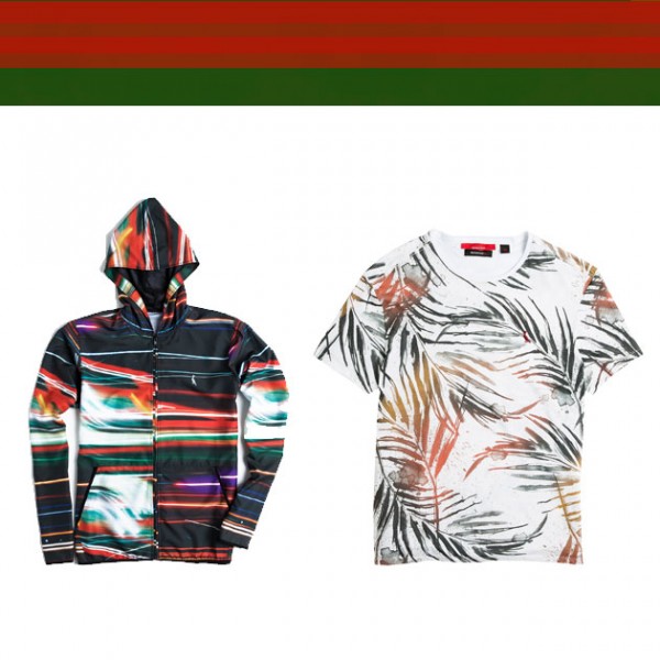 Jaqueta com estampa de luzes (R$ 499) e camiseta estampada de folhas (R$ 229) da Reserva - a cada peça comprada na Reserva e na Reserva Mini, a marca viabiliza a entrega de 5 pratos de alimento pra pessoas em situação de insegurança alimentar com ajuda da Associação Civil Banco de Alimentos. O nome do projeto é 1P5P - 1 peça = 5 pratos! 211116-compras-com-proposito-natal-10