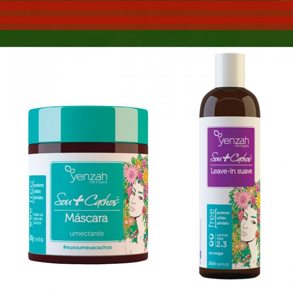 Da linha Sou+Cachos da Yenzah: o leave-in (R$ 44,90) e a máscara pros cabelos (R$ 54,90) entram também pro Natal filantrópico - parte da renda de toda linha é revertida para o Instituto da Criança 211116-compras-com-proposito-natal-9