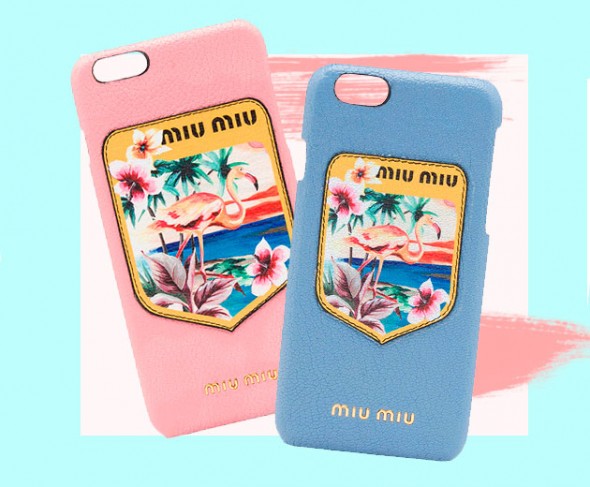 Capinhas de celular da Miu Miu (R$ 710) 91016-miumiu-patch