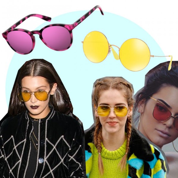 Os óculos de sol com lentes coloridas voltaram com tudo - vem ver mais! oculosmascara-2