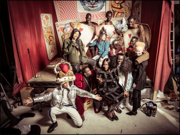 Parte do grande elenco do novo calendário Pirelli, de 2018: só negros 200717-pirelli-tim-walker-01