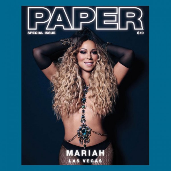 Mariah Carey ousada de bodychain e meia-calça 210817-paper-capa-mariah