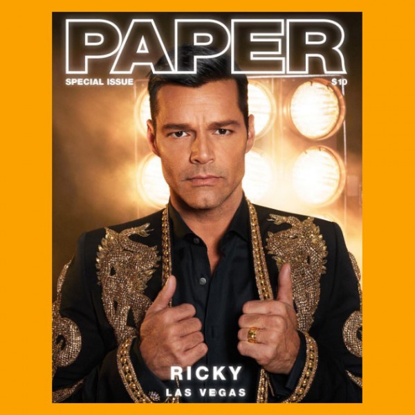O cantor Ricky Martin e os holofotes 210817-paper-capa-rickymartin