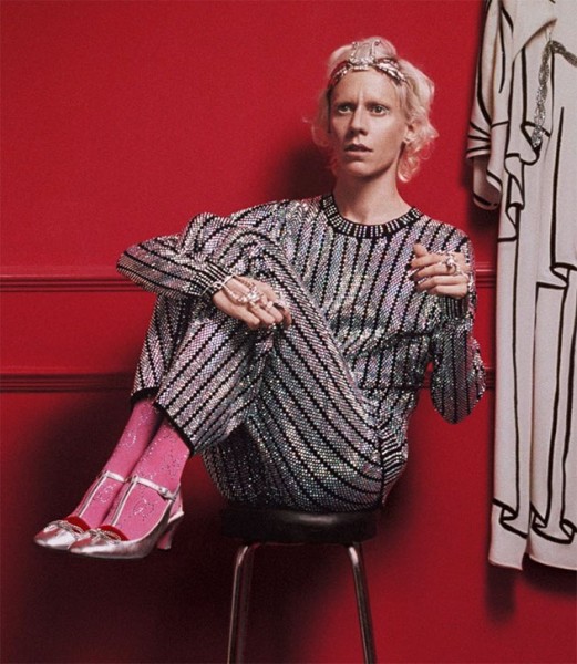 Silvia Calderoni é atriz e performer genderfluid 150917-gucci-silvia-calderoni