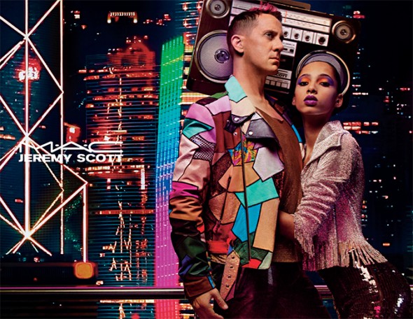 Jeremy Scott e M.A.C lançam coleção inspirada nos anos 80 e 90 - clica pra ver mais! 070217-macjeremy