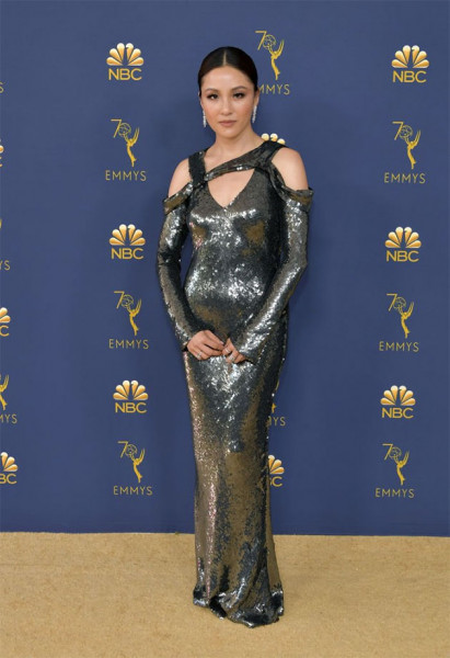 Constance Wu de Jason Wu 170918-emmy-constance-wu-jason-wu