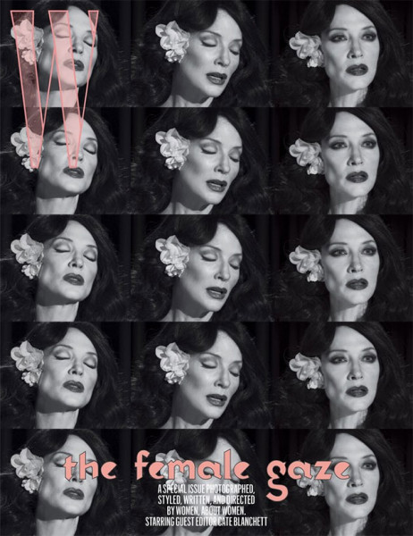Cate encarna uma cantora na capa da artista iraniana Shirin Neshat 50918-cate-blanchett-w-04