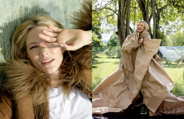 As fotos de Jackie foram clicadas no próprio jardim de Cate, com ela bem à vontade 50918-cate-blanchett-w-07
