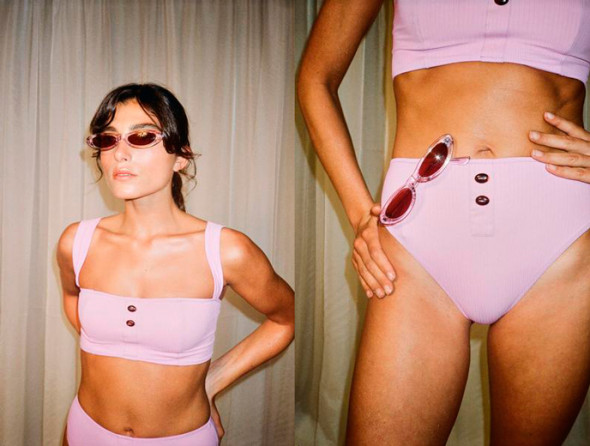 A modelo das fotos é a florista alemã radicada em SP Suada Rrahmani, que ajudou na direção de arte criando os arranjos que aparecem nos cenários! 311018-oculos-colab-chapeu-02