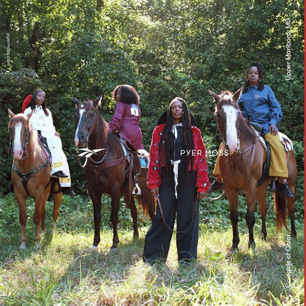 Campanha de outono-inverno 2018/19: mulheres negras fazendo as vezes de caubói. Elas são um grupo mesmo: confira no Insta @cowgirlsofcolor 61118-pyer-moss-13