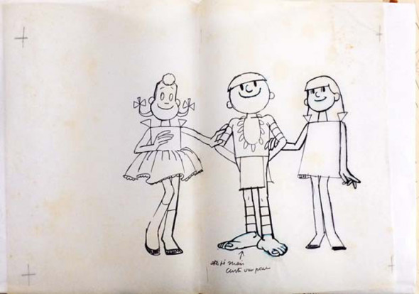 Itens nacionais e internacionais raros fazem parte da expô! Olha só esses desenhos do Ziraldo 121218-mis-hq-04