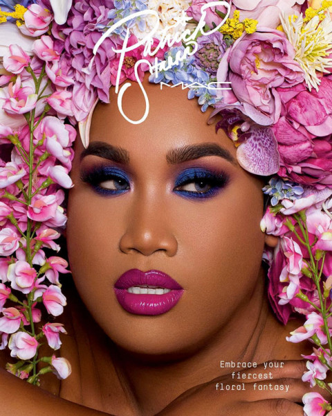 Sua segunda coleção se chamava Floral Realness e abordava uma temática mais romântica e floral 131218-patrick-starrr-mac04