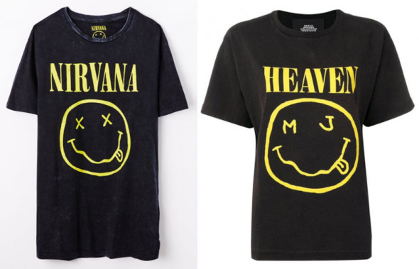 No final das contas, as duas camisetas são mesmo muito parecidas, né? Conta pra gente o que você acha dessa polêmica! 020119-processo-nirvana-marc-jacobs2