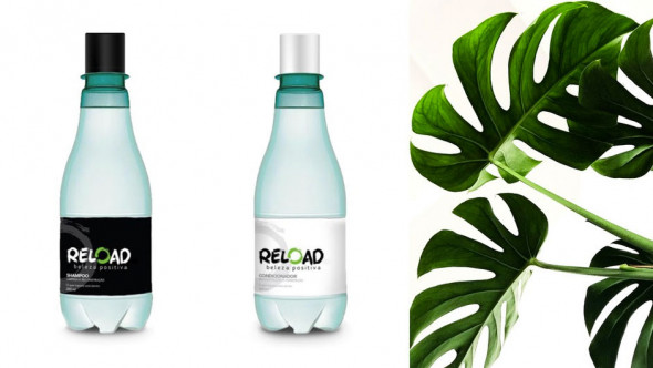 A Reload Beleza Positiva, a marca de cosméticos que adota embalagens reutilizadas pra lançar uma linha de cuidados para o cabelo com conceito sustentável, vem ver mais! 040119-RELOAD-BELEZA-PET03