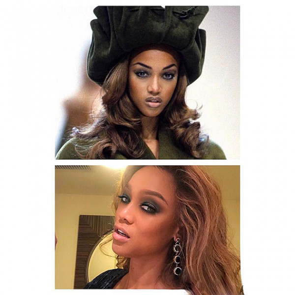 Tyra Banks parece que só melhora com o tempo! 150119-10yearchallenge20