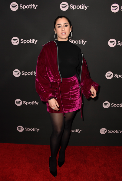 Lauren Jauregui de conjuntinho 90219-pre-grammy-lauren-jauregui