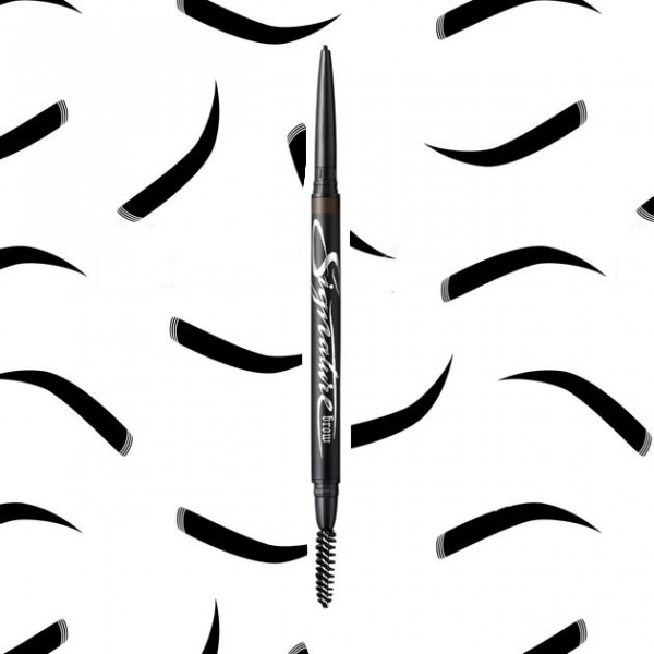 Outra opção de lápis retrátil é o Signature Brow da Kat Von D que promete ser longa duração e à prova d’água! Nesse link dá pra comprar por R$ 109 070319-consumo-sobrancelha-4