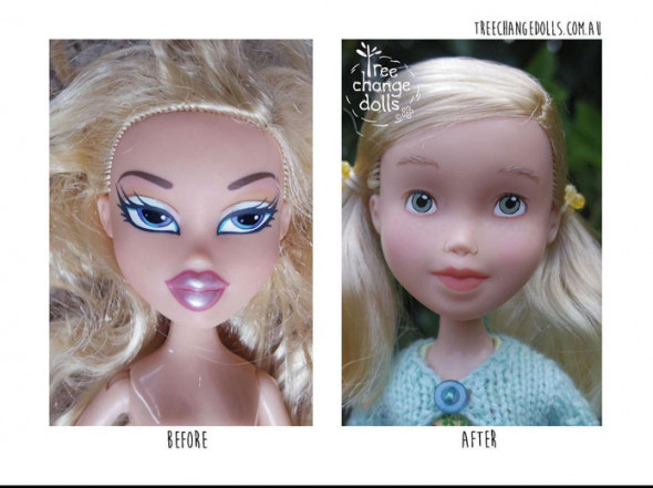 A ideia é trocar todo esse glamour por algo mais vida real... 210319-boneca-tree-change-dolls03