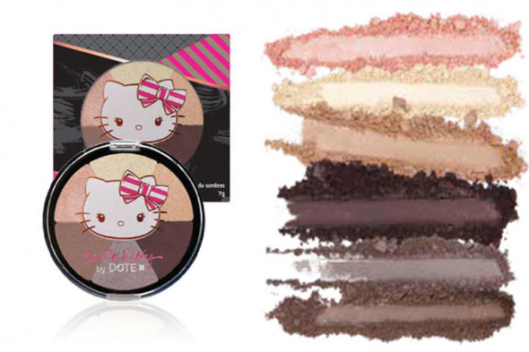 Essa paleta de sombras promete alta pigmentação e fixação prolongada. Tem tons bem coringas, né? Preço médio: R$ 35 090419-hello-kitty-sombra-tons-certooooooo