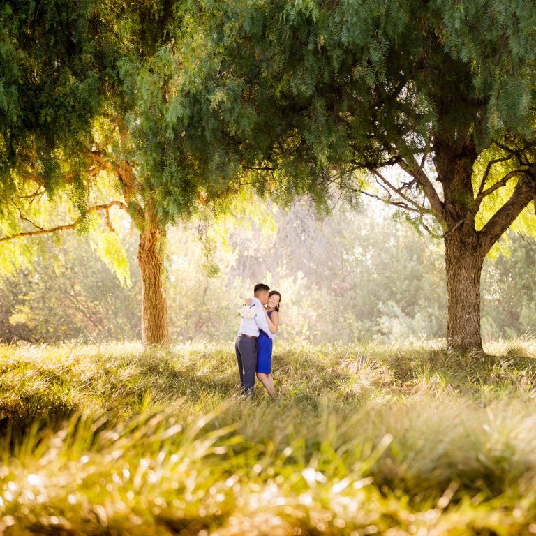 0022 BW Quail Hill Orange County Engagement Photography