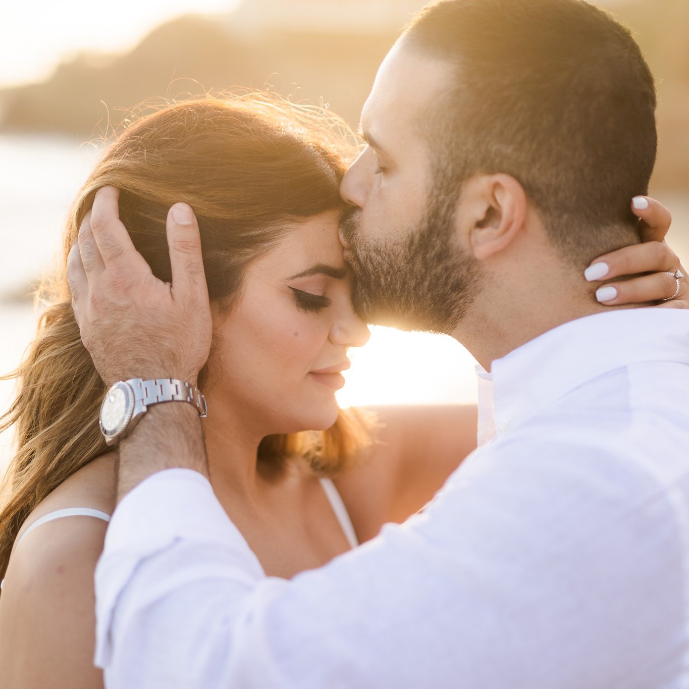 Heisler Beach Engagement | Betty & Adam