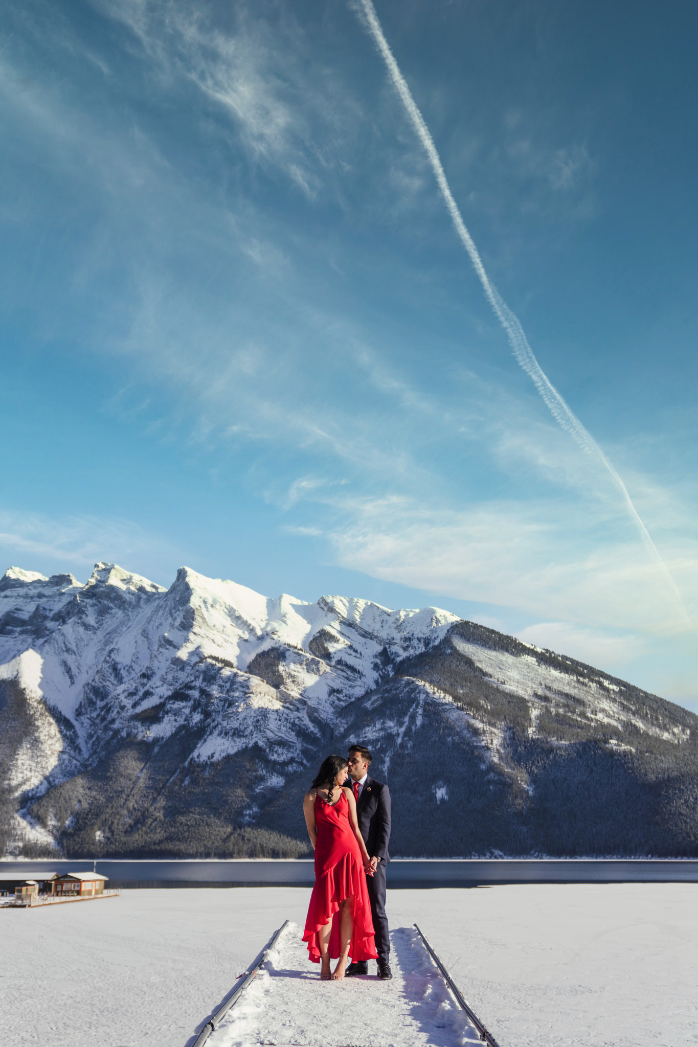 Banff, Canada Engagement Session Anu & Akshay