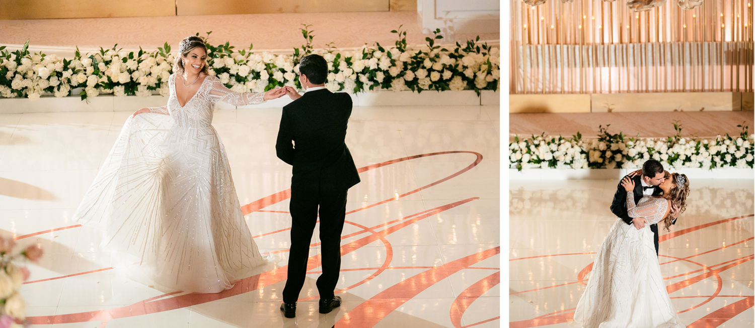 Wedding Reception Beverly Hills Hotel Lebanese Wedding First Dance