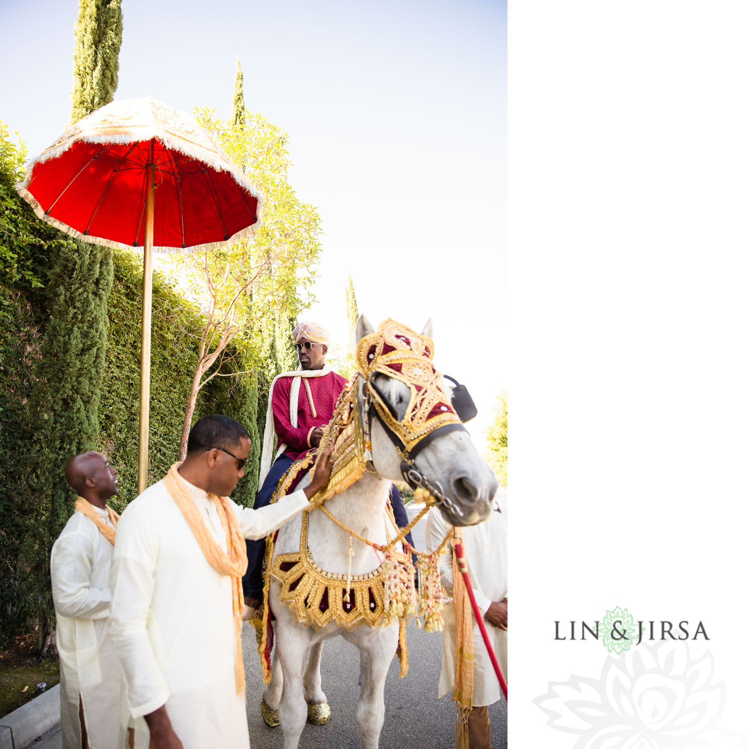 Baraat 02 Four Seasons Westlake Village Indian Wedding